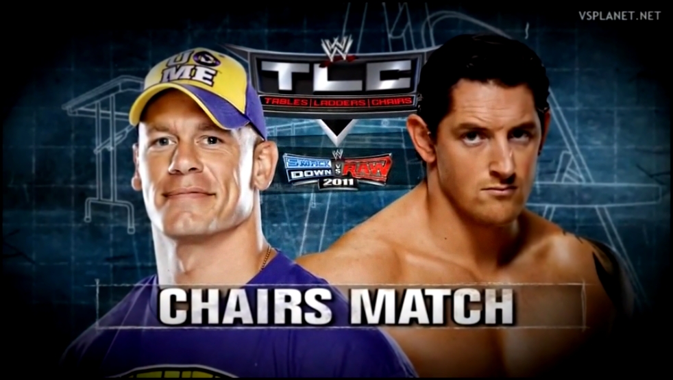 Уэйд Барретт vs Джон Сина, матч со стульями WWE Tables, Ladders & Chairs 2010 