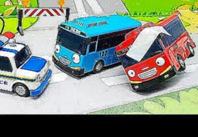 Мультики для детей с Игрушками автобус Тайо -  Автобусные гонки! МУЛЬТИКИ ПРО МАШИНКИ для мальчиков 