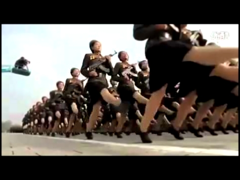 Военный парад в Северной Корее 