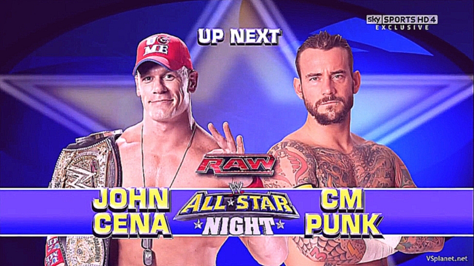 Джон Сина vs. СМ Панк, WWE RAW 13.06.2011 