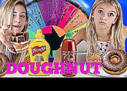 Mystery Wheel of Doughnut Challenge | Spin the Wheel | Quinn Sisters 