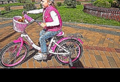 ВЛОГ купили ВЕЛОСИПЕД и СОБАЧКУ для Насти Шопинг для детей в магазине игрушек Катаемся на велосипеде 