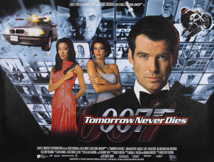 агент 007 Tomorrow never die Джеймс Бонд Sheryl Crow