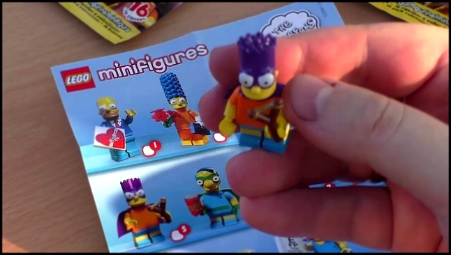Видеоклип Minifigures LEGO Минифигурки Лего Минифигуры Симпсоны Герои Микки Маус 