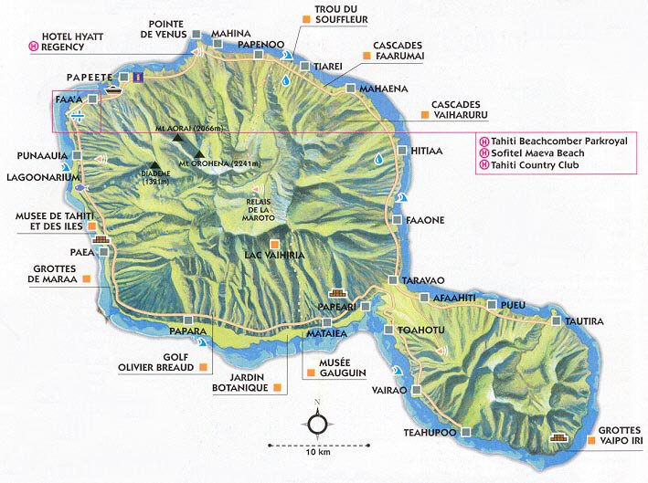 На острове Таити макаревич
